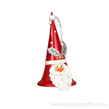 Cute Christmas Hanging Bells Wrought Iron Decoration